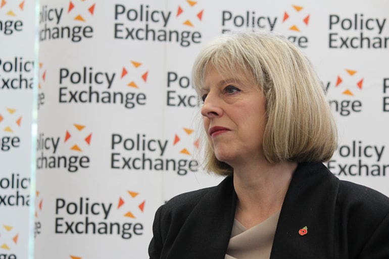 Theresa May and security issues