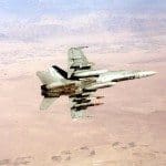 Hornet Fighter over Afghanistan