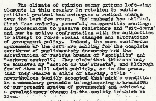 Useful for Inquiry: Special Branch files