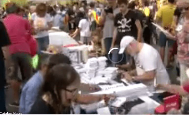 Pop-up print shops for ballot papers