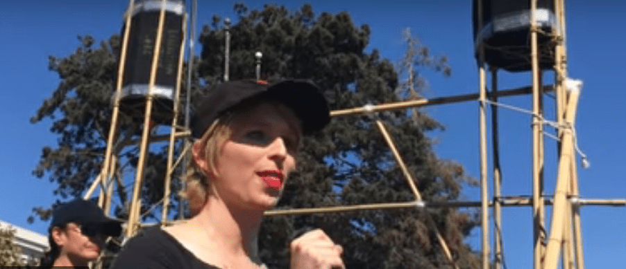 Political activist Chelsea Manning