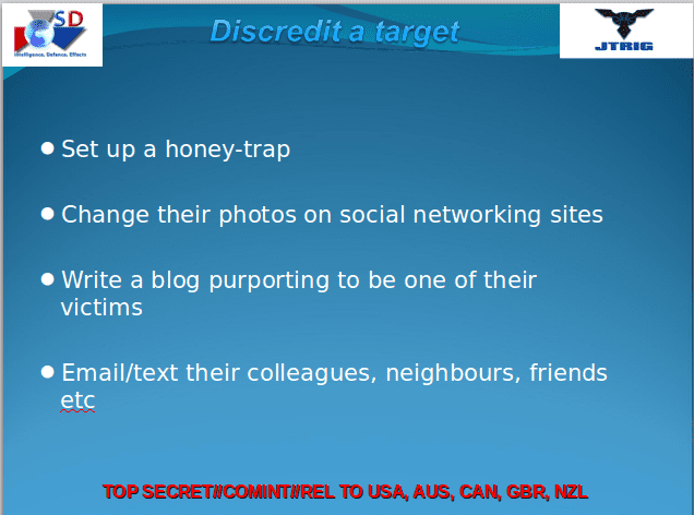 JTRIG honeytrap