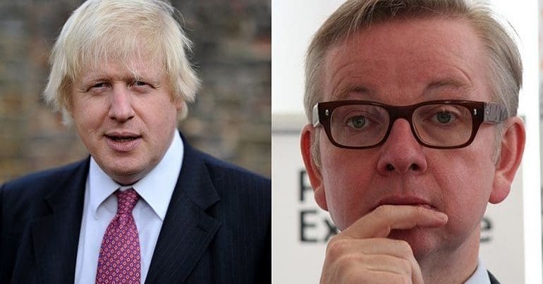 Boris Johnson and Michael Gove