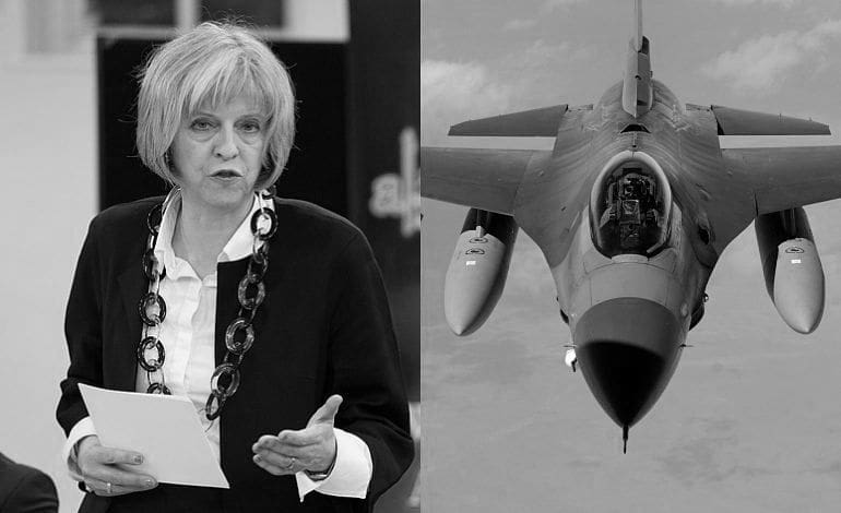 Theresa May and British war plan