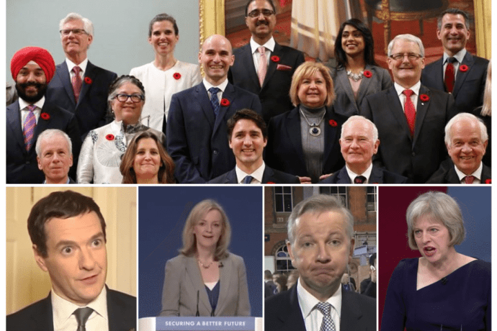Unlike In The Uk Canada S New Cabinet Members Are Actually