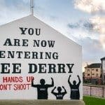 Artful mural in Derry