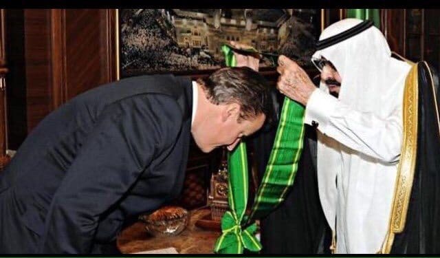 cameron bows low