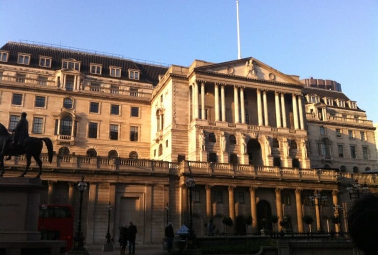 The Bank Of England has rejected an interest rate rise