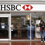 HSBC bank storefront