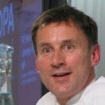 Jeremy Hunt wrote a book on privatising the NHS
