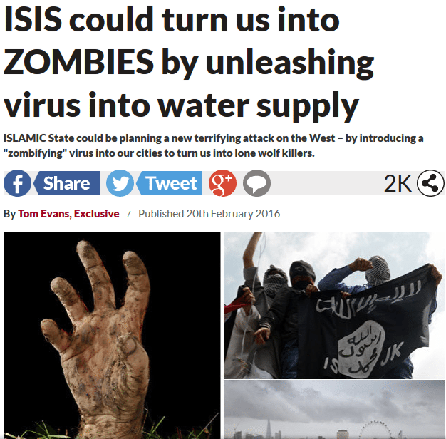 isis zombies