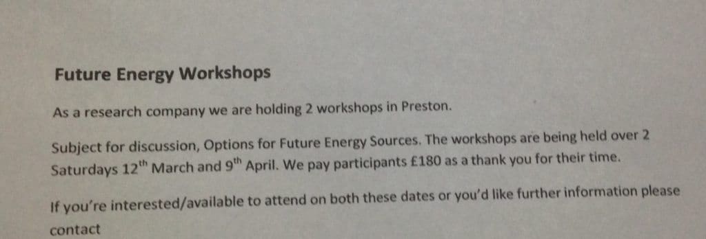 fracking flyer