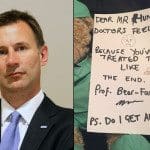 Jeremy Hunt has ordered a review into junior doctors morale