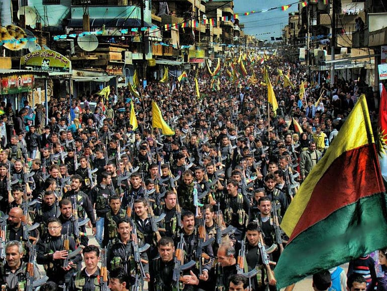 Anti-ISIS fighters, YPG