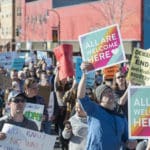 Immigrants supporters