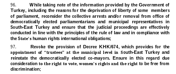 UN report on Turkey extract