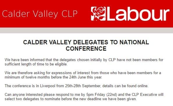 Calder Valley CLP
