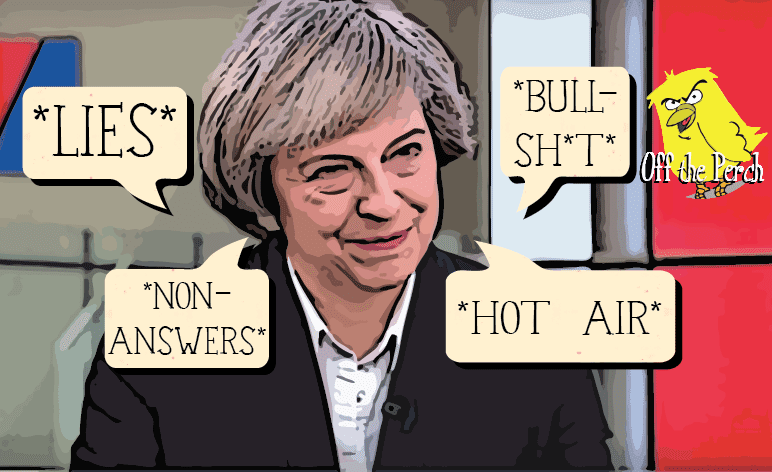 Theresa May can't answer a question