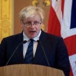 Boris Johnson Union Jack