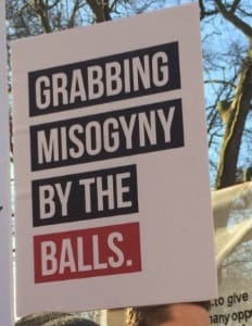 Grabbing misogyny #WomensMarch