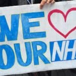 We love our NHS banner