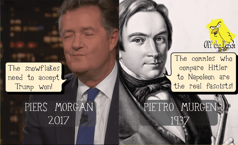 Piers Morgan history