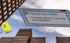 Error message above America