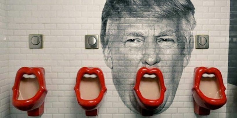 Trump big mouth