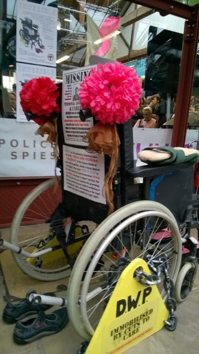 Mary Ellen Wheelchair Art