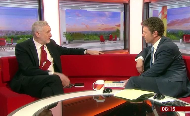 corbyn on BBC