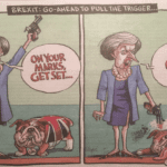 Theresa May Brexit cartoon