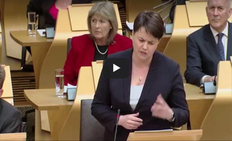 Ruth Davidson Holyrood