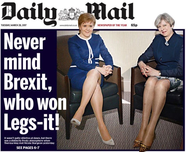 Daily Mail Legs-it