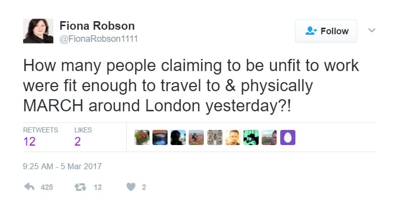 Fiona Robson Tweet