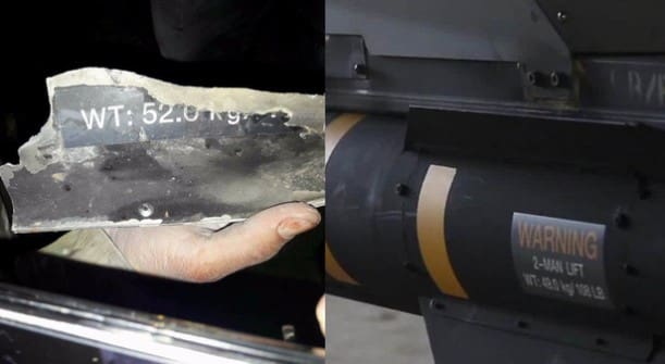US Hellfire Missile al-Jina