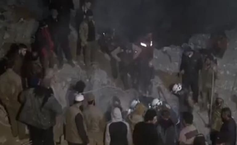 al Jina Mosque Bombing Syria US