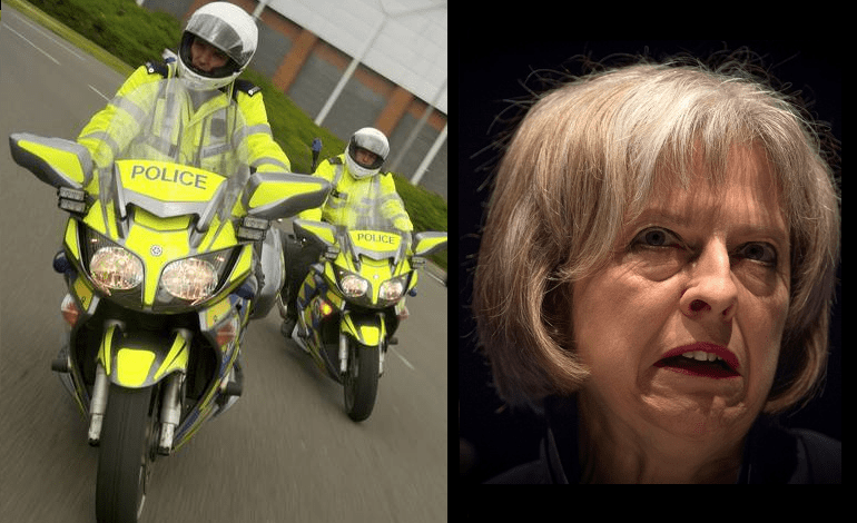 private police Theresa May