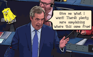 Nigel Farage OTP European Parliament