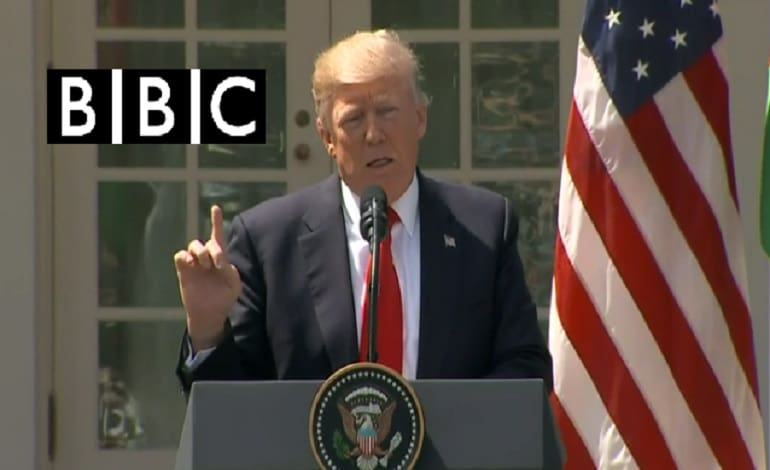 Donald Trump Syria BBC Bias