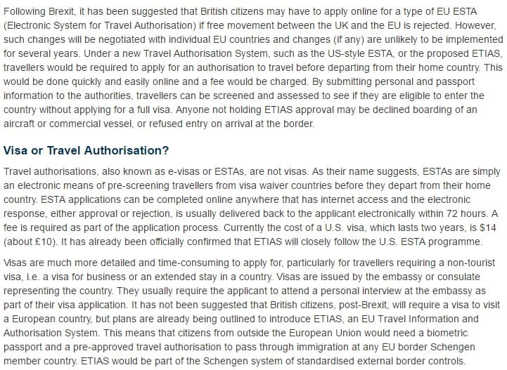 EU Visas