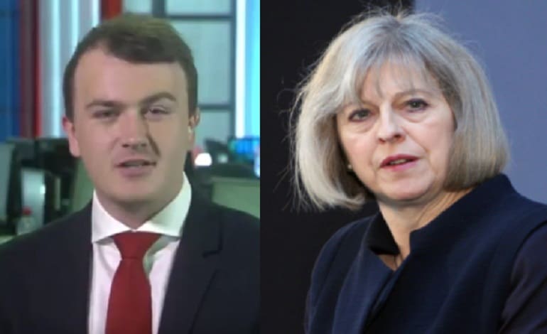 Liam Young Theresa May