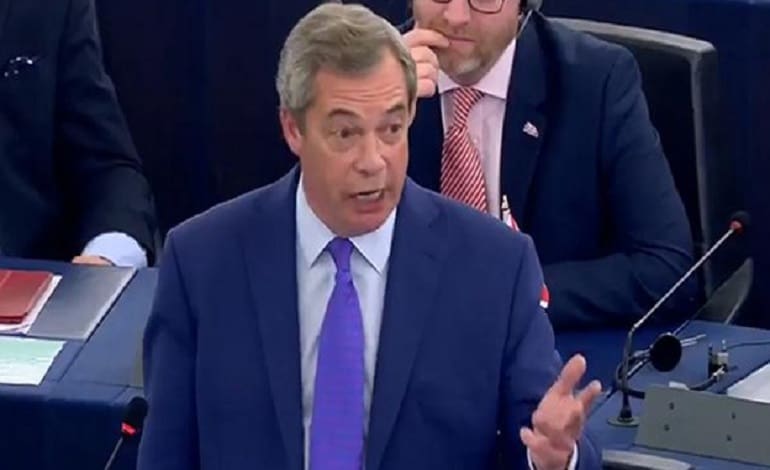 Nigel Farage Mafia EU