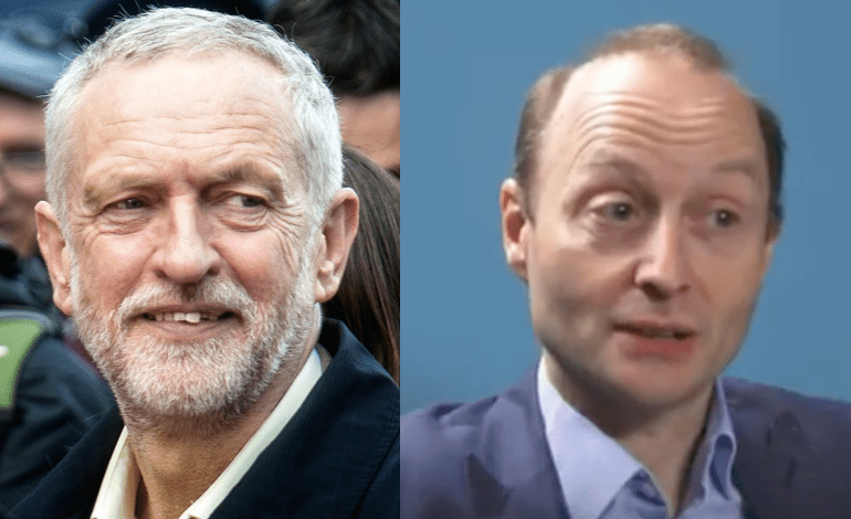 Jeremy Corbyn and Paul Waugh