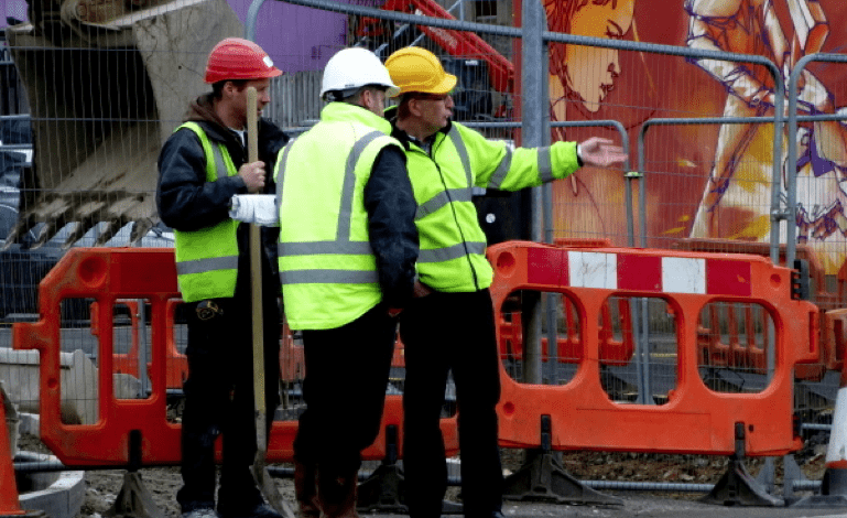 Construction workers