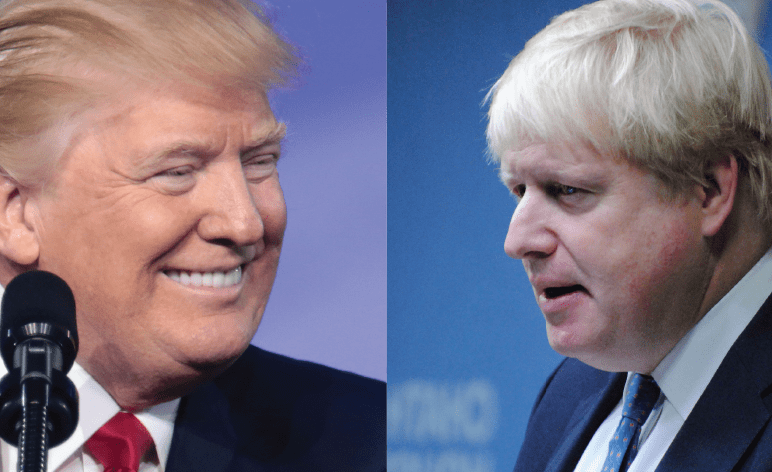 Boris Johnson Donald Trump