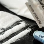 Cocaine drug addiction