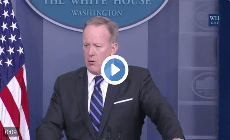 Sean Spicer press conference