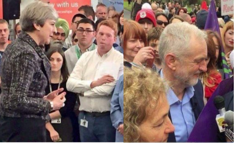 Two pictures which sum up this general election better than a million words [IMAGES]