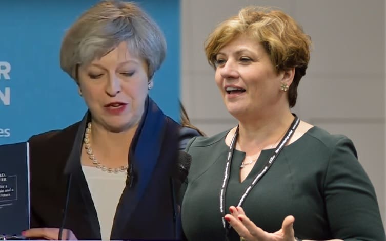 Emily Thornberry Theresa May manifesto