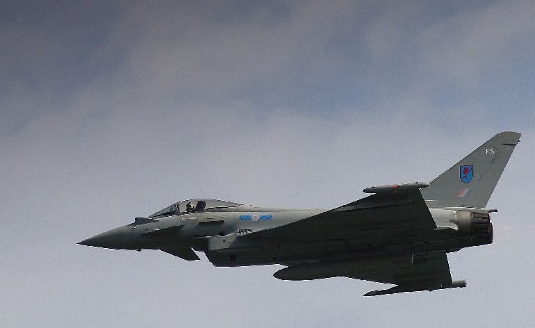 RAF Tornado Jet plane